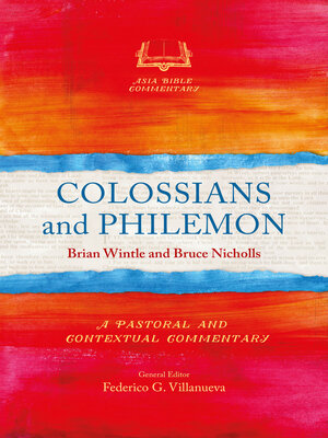 cover image of Colossians and Philemon